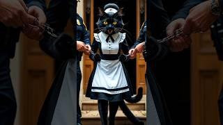 Evil Cat Babysitter | Kitten Kids Escape | Cat Animation Short #cat #babysitterdrama #viralshort