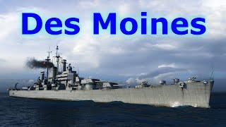 World of WarShips Des Moines - 6 Kills 304K Damage