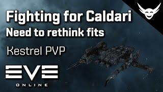 EVE Online - Defending Caldari! Alpha clone Kestrel Faction warfare