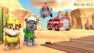 МЕГА ЩЕНКИ ЩЕНЯЧИЙ ПАТРУЛЬ спасаем кроликов Paw Patrol On A Roll! Rabbit rescue  Камзи Kids 0+