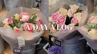 A DAY VLOG ️ | flowers, buldak, bakery, strawberries, more! ️