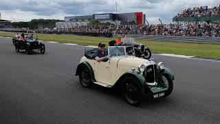 Austin Seven Driver's Parade at the British Grand Prix 2022