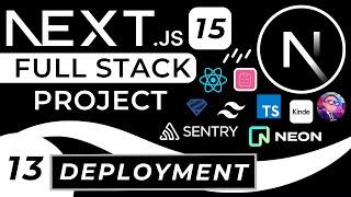 How to deploy a Next.js project on Vercel | Nextjs Full Stack Project series