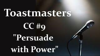 Amanda Hart CC Speech #9 Toastmasters