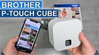 Ich teste den P-Touch Cube PT-P300BT von Brother und drucke Etiketten über mein Smartphone