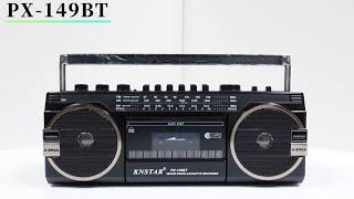 Retro Cassette Player PX-149BT