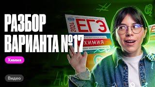 Разбор Варианта №17 из сборника Добротина | ЕГЭ по химии 2024 | Катя Строганова