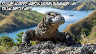 Rahasia Komodo: Ukuran, Gigitan Mematikan, dan Kelangsungan Hidup!