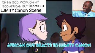 African Guy Reacts To Lumity Canon (The Owl House) [Oh My God Wow Meme]