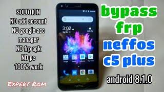 Neffos C5 Plus Android Go Edtion FRP Bypass Google Account