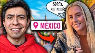 AMERICAN learned SPANISH by NOT speaking ENGLISH for 30 days