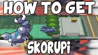 How to get a Skorupi on Pokemon Platinum!