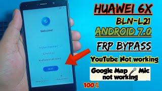 Huawei BLN-L21 Frp bypass|All Huawei Android 7.0 Google Account unlock Without pc|6x frp bypass 2023