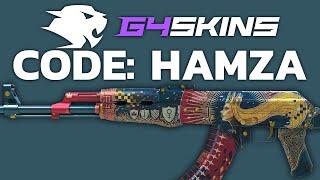 Insane Case Opening  G4skins Promo Code 2025: HAMZA