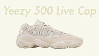 Yeezy 500 Live Cop on Yeezy Supply and Undefeated