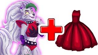ROXANNE WOLF + RED DRESS = ??? FNAF ANIMATION PART 3