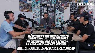 MURO, SHIZU, VALIK & YUAH über wirksame Stilmittel im Battle #echtergehtsnicht