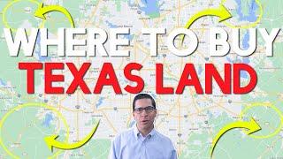 Where to buy land near Dallas, Texas (w/ Google Maps)