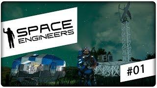 Space Engineers ️ Земля Начало - Выживание в Звездной Системе #01