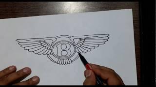 Just Draw It - Bentley logo by hand