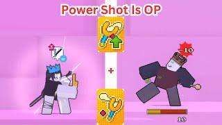 Power Shot Just Buffed Slingshot Even More... - Block Tales (Roblox)