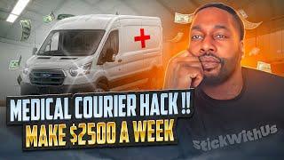 MEDICAL COURIER DIRECT CONTRACT!!! MAKE $2500 A WEEK