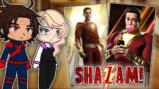 Spider-Verse React To Shazam |  Billy Batson | Gacha react