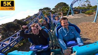 Manta POV 5K Rider Cam BEST COASTER at SeaWorld San Diego, CA