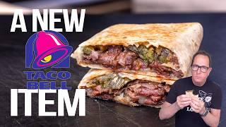 MAKING A NEW / LIMITED EDITION QUESADILLA THING FROM TACO BELL... | SAM THE COOKING GUY