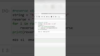 reverse a string with python