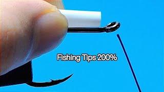 These easy fishing knots 200% fishing hook tips and tricks