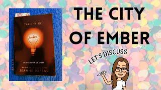 THE CITY OF EMBER: Let's Discuss! | Summer Reading with Ms. Chaumont