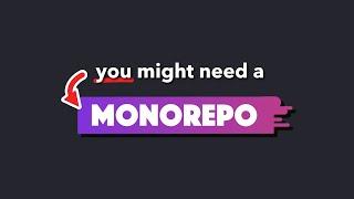 Lots of small projects? You might be missing out on a MONOREPO