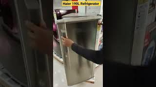 Haier 190L Refrigerator First Impression #shorts #kanhaiyamehrotra #youtubeshorts #haier #fridge