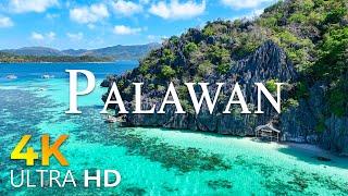 12 HOURS DRONE FILM: " PALAWAN in 4K " + Relaxation Film 4K ( Beautiful places in the world 4k )