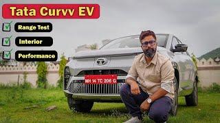 Tata Curvv EV Actual Range Test | AutoYogi | ICN Studio