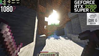 MINECRAFT 1.19.3 : OPTIFINE RTX 2060 SUPER + I5 10400 FPS TEST WITH SHADERS! | 1080P