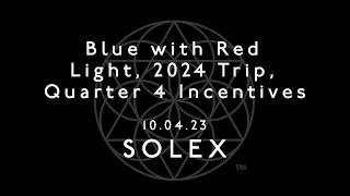 Blue with Red Light, 2024 Trip, Quarter 4 Incentives