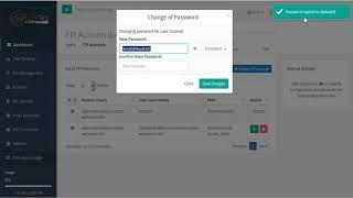 CWP - User Panel: FTP accounts tutorial