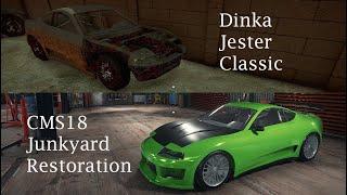 Dinka Jester Classic - Junkyard Restoration Gameplay Timelapse - Car Mechanic Simulator 2018 CMS18