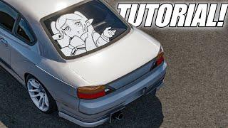 Nissan Silvia S15 Anime Design Tutorial | Frieren | Car Parking Multiplayer 2