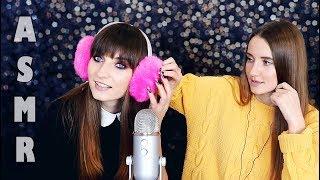 ASMR with Friend | Сестра ПРОБУЕТ АСМР | MY SISTER TRIES ASMR