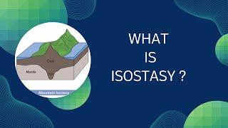 What is isostasy? What is isostasy theory? What is the role of isostasy in geology?