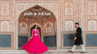 PRE WEDDING FILM 2023 | JASS AKAM   | JAIPUR | SUNNY DHIMAN PHOTOGRAPHY | INDIA