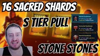 16 scared shards later for s tier pull? & all my soul stones | Raid: Shadow Legends |