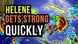 Helene could be a Major Hurricane...