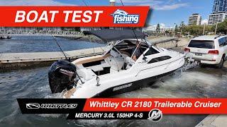 Tested | Whittley CR2180 with Mercury 150HP 3.0L 4 stroke