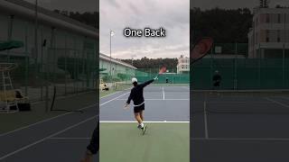 가볍게 톡톡, 타점 집중 #테니스 #tennis #테린이