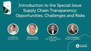 Supply chain transparency: opportunities, challenges and risks