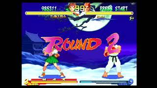 Street Fighter Alpha 2   Sakura Arcade Mode   2018 06 10 12 04 11